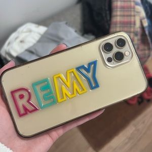 ‘Off my case’ brand iPhone 12 Pro case